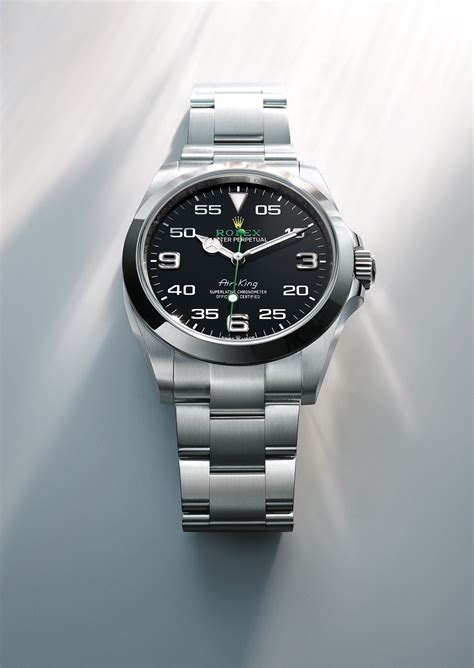 rolex air-king wird eingestellt